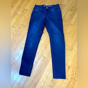 Women's Express Blue Vintage Y2K Skinny Denim Jeans